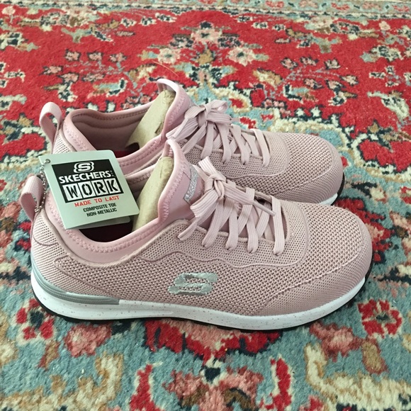 Skechers Shoes - New Skechers Work Comp Toe Bulkin Balran Womens Sneakers 108033    Sz 8